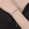 4 Carat 925 Sterling Silver Moissanite Bracelet test