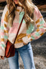 Checkered Round Neck Drop Shoulder Sweater test