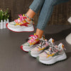 Round Toe Lace Up Sneakers test