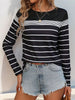 Perfee Striped Round Neck Long Sleeve T-Shirt test