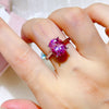 5 Carat 925 Sterling Silver Moissanite Ring test