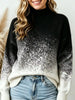 Gradient Turtleneck Long Sleeve Sweater test