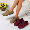 Round Toe Lace Up Sneakers test