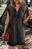 Half Zip Cap Sleeve Mini Dress test