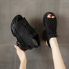 Lace Up Platform Sandals test