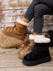 Round Toe Lace Up Platform Boots test