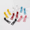 Colorful Zipper Drop Earrings test