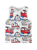 Children's Vehicle Print Tank test