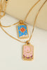 Tarot Card Pendant Copper Necklace test