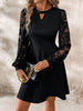 Cutout Lace Long Sleeve Mini Dress test