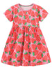 Children's Strawberry Print Short Sleeve Dress test