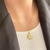 18K Gold-Plated Coin Pendant Necklace test