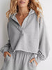 Exposed Seam Dropped Shoulder Hoodie test