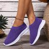 Breathable Mesh Round Toe Shoes test