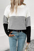 Perfee Striped Drop Shoulder Sweater test