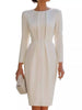 Full Size Long-Sleeve Bodycon Dress Plus Size test