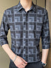 Men's Plus Size Geometric Pattern Button Up Casual Shirt test
