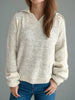 Collared Neck Long Sleeve Sweater test