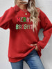 MERRY AND BRIGHT Round Neck Sweatshirt test