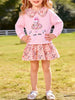 Children's Rabbit Floral Sweatshirt Dress test