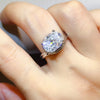 5 Carat 925 Sterling Silver Moissanite Ring test