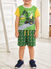 Children's Rabbit Excavator Print Tee and Shorts Set test