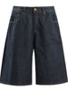 Men's Wide-Leg Denim Shorts with Pockets test