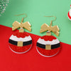 Christmas Dangle Earrings with Bow test