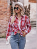 Plaid Button-Down Long Sleeve Shirt test
