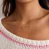 18K Gold-Plated Paperclip Necklace test