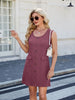 Scoop Neck Sleeveless Mini Tank Dress test