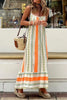 Striped Ruffled Maxi Cami Dress test