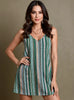 Striped V-Neck Cami Dress test