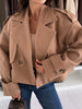 Double-Breasted Cropped Outerwear test