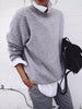 Full Size Round Neck Long Sleeve Sweater Plus Size test