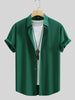 Men's Button Up Short Sleeve Shirt test