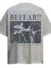 Men's Graphic Round Neck Short Sleeve T-Shirt test