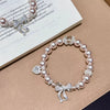 Pearl Bracelet with Bow Charm test