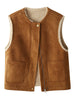 Reversible Sherpa Vest Coat test