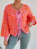 Leopard Tie Front Cardigan test