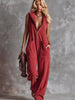 Sleeveless Hooded Zip-Front Casual Jumpsuit test
