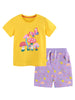 Children's Mushroom & Butterfly Print Tee and Shorts Set test