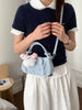 Floral Ruched Crossbody Bag test