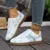 Floral Print Flats Sneakers test