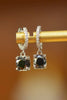 2 Carat Moissanite 925 Sterling Silver Drop Earrings test