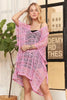 ADORA Crochet Cover Up Tunic Top test