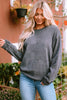 Round Neck Dropped Shoulder Sweatshirt test