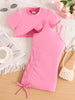 Children's Crop Top & Ruched Dress Set test