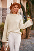 Mock Neck Drop Shoulder Sweater test