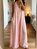Full Size Halter Neck Wide-Leg Jumpsuit Plus Size test